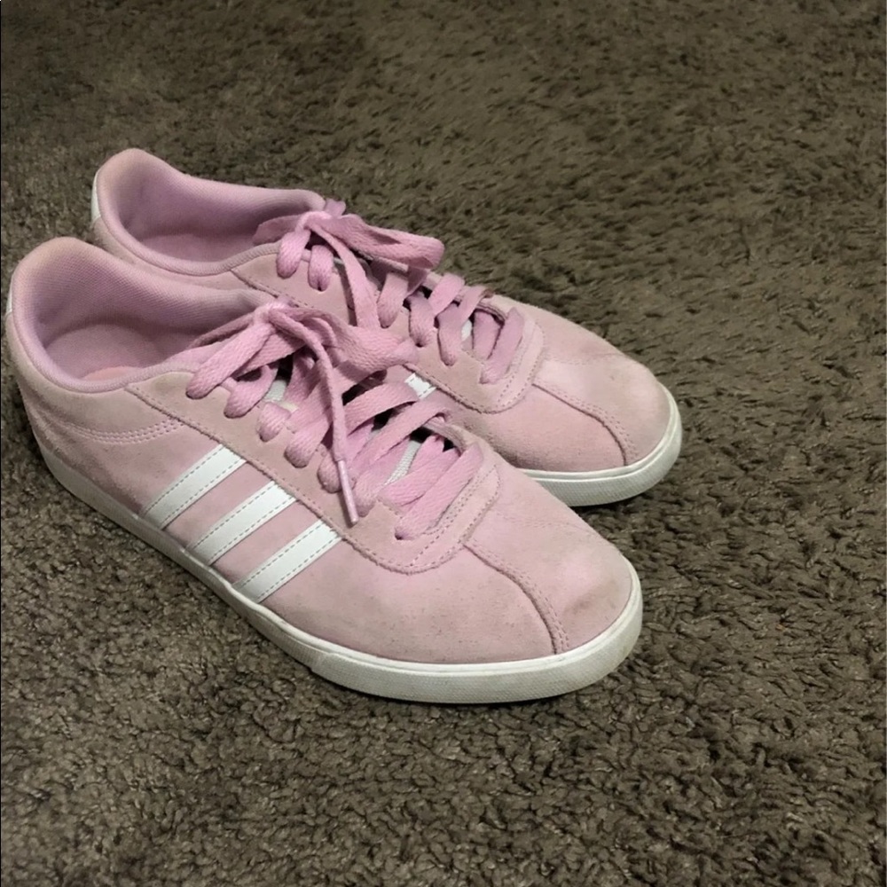 Pink ADIDAS shoes